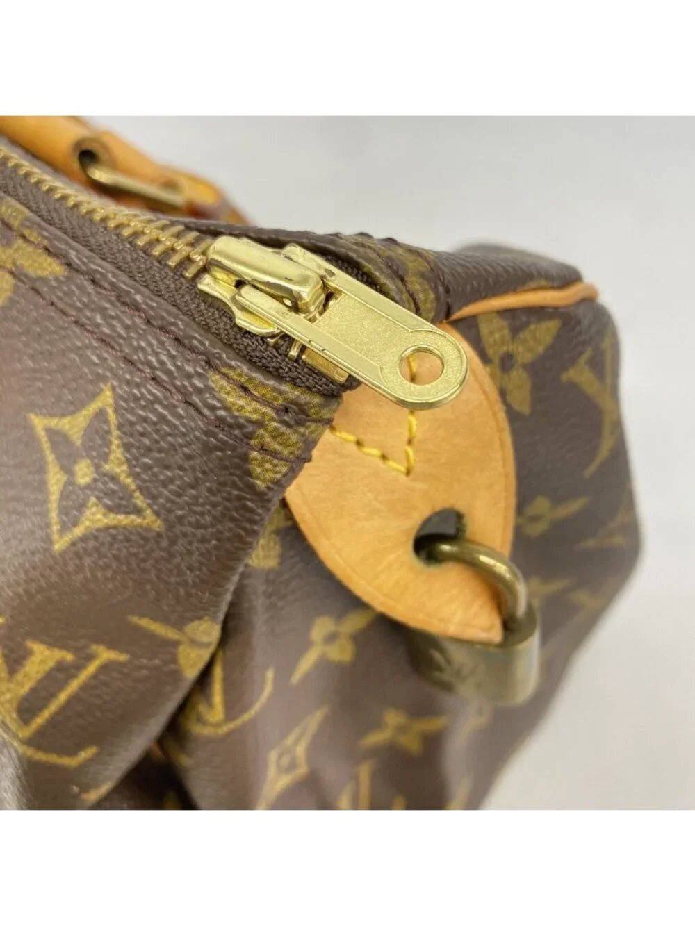 Louis Vuitton Handbag Monogram Speedy 30 Brown